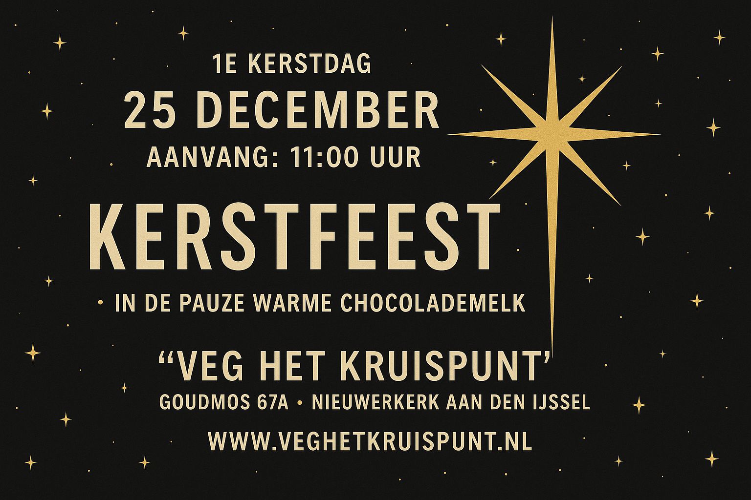 Kerstfeest 25 dec 2025